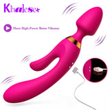 Electric Massager Sexy 3 Motor G spot Stimulate Vibrators - Ur X Toys