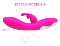 Silicone Rabbit Vibrator Rechargeable - Ur X Toys